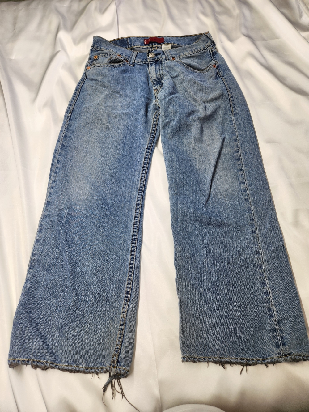 Levi's Vintage Type 1 Loose Fit Light Wash Wide Jeans